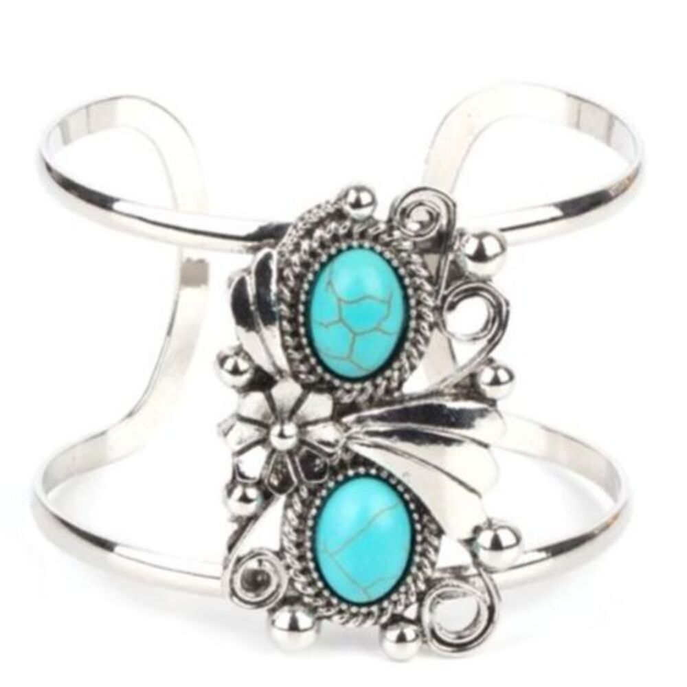 Mojave Flower Girl Blue Bracelet (103)